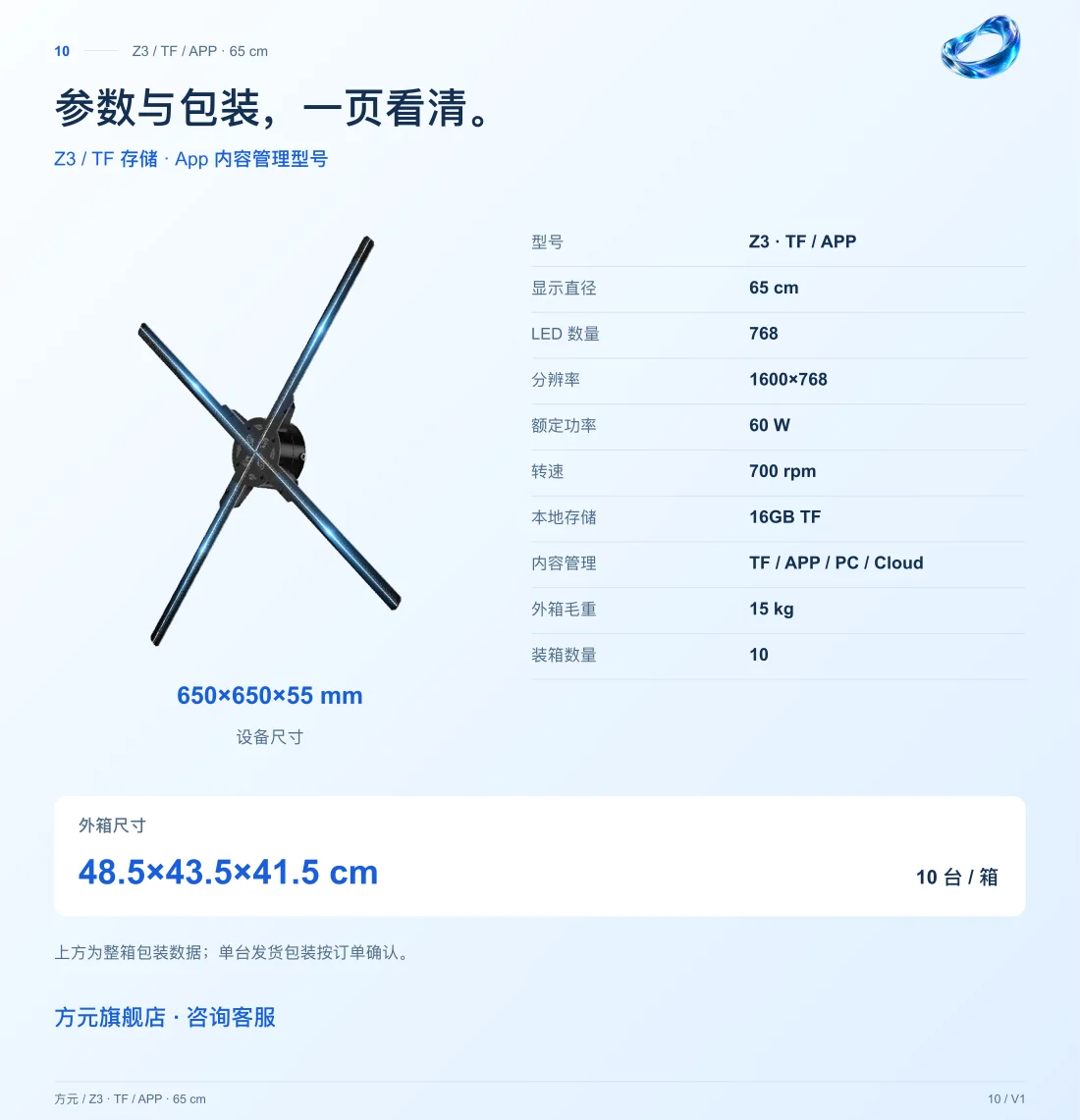 Z3 · 65cm · TF 中文详情，第 10 页