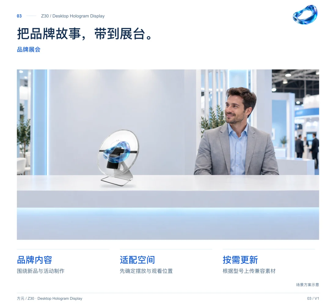 Z30 · 桌面全息显示 中文详情，第 3 页
