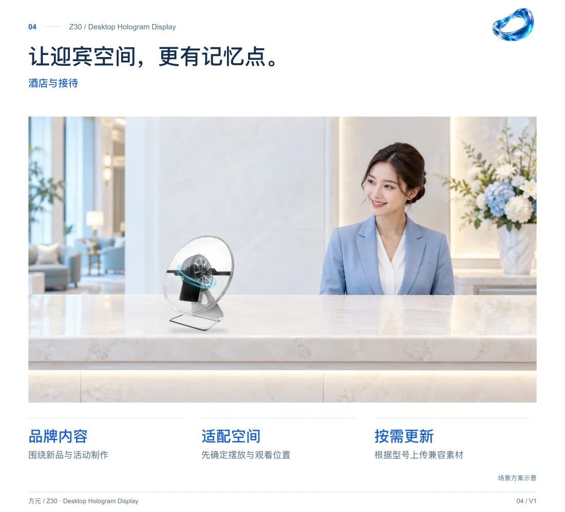 Z30 · 桌面全息显示 中文详情，第 4 页