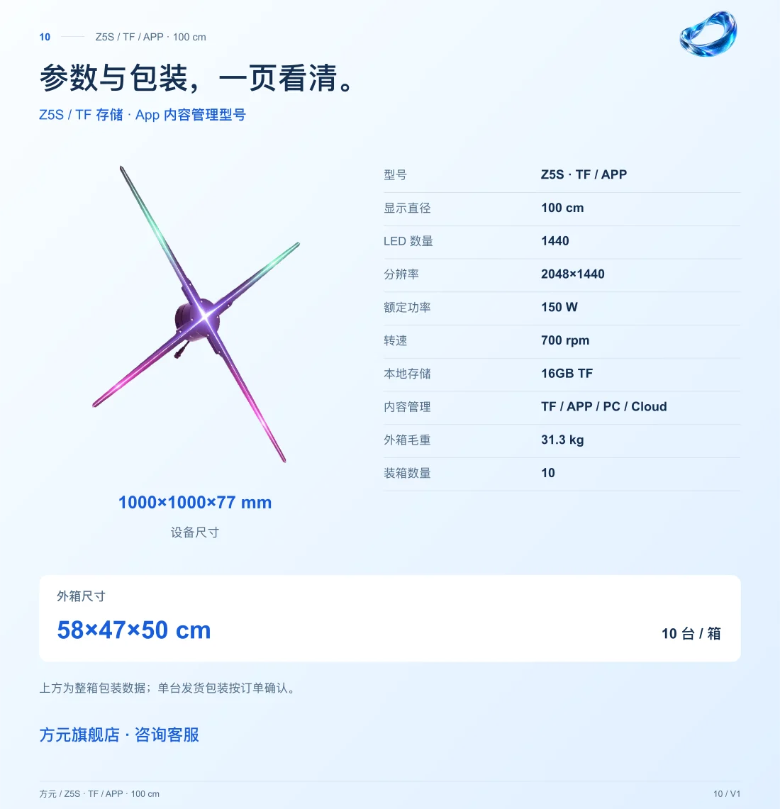 Z5S · 100cm · TF 中文详情,第 10 页