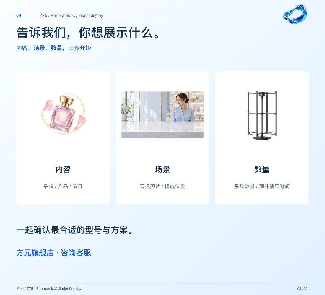 Z75 · 全景柱体显示 中文详情,第 9 页