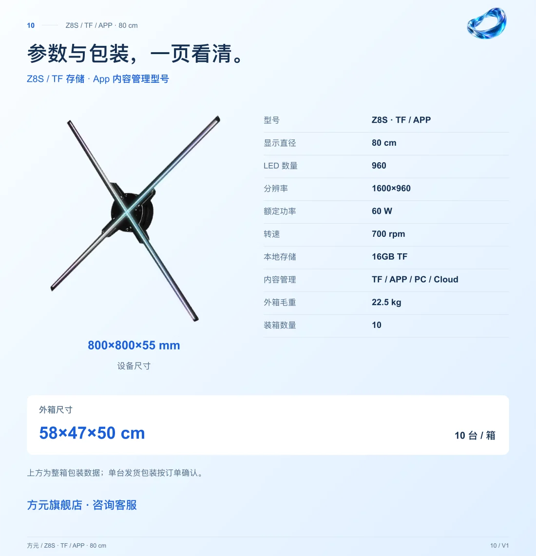 Z8S · 80cm · TF 中文详情,第 10 页